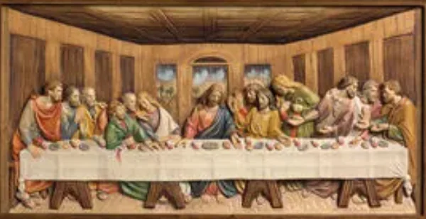 La Cène (1495-1498) de Leonard da Vinci