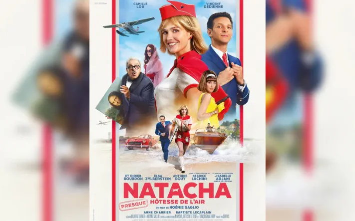 Natacha (presque) hôtesse de l'air avec Camille Lou