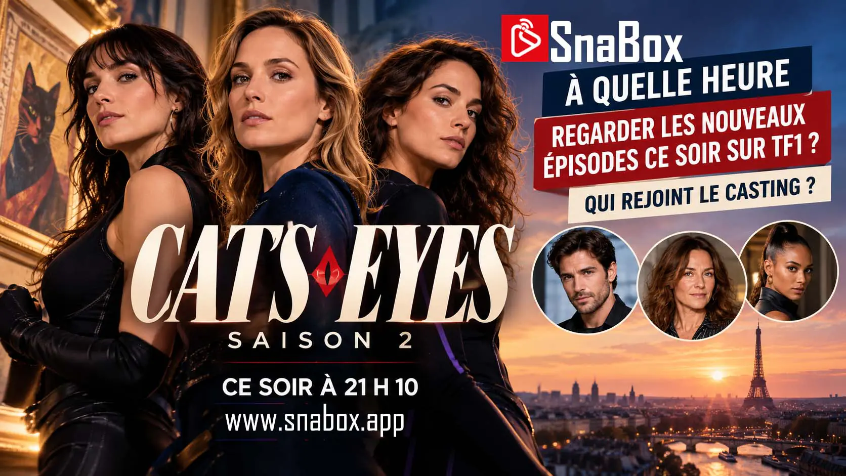 Cat's Eyes saison 2 date de sortie